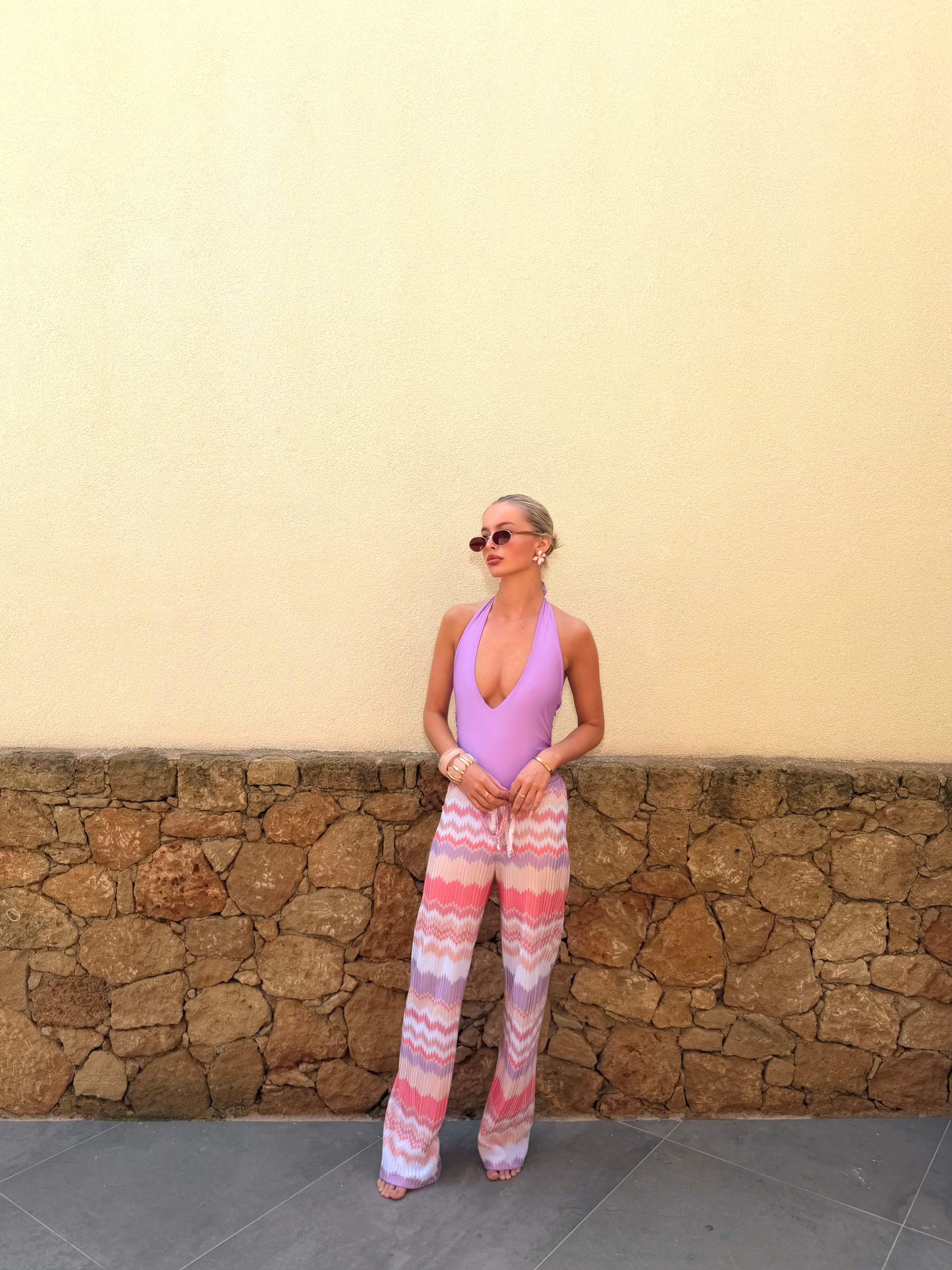 The Pastel Purple Swimsuit