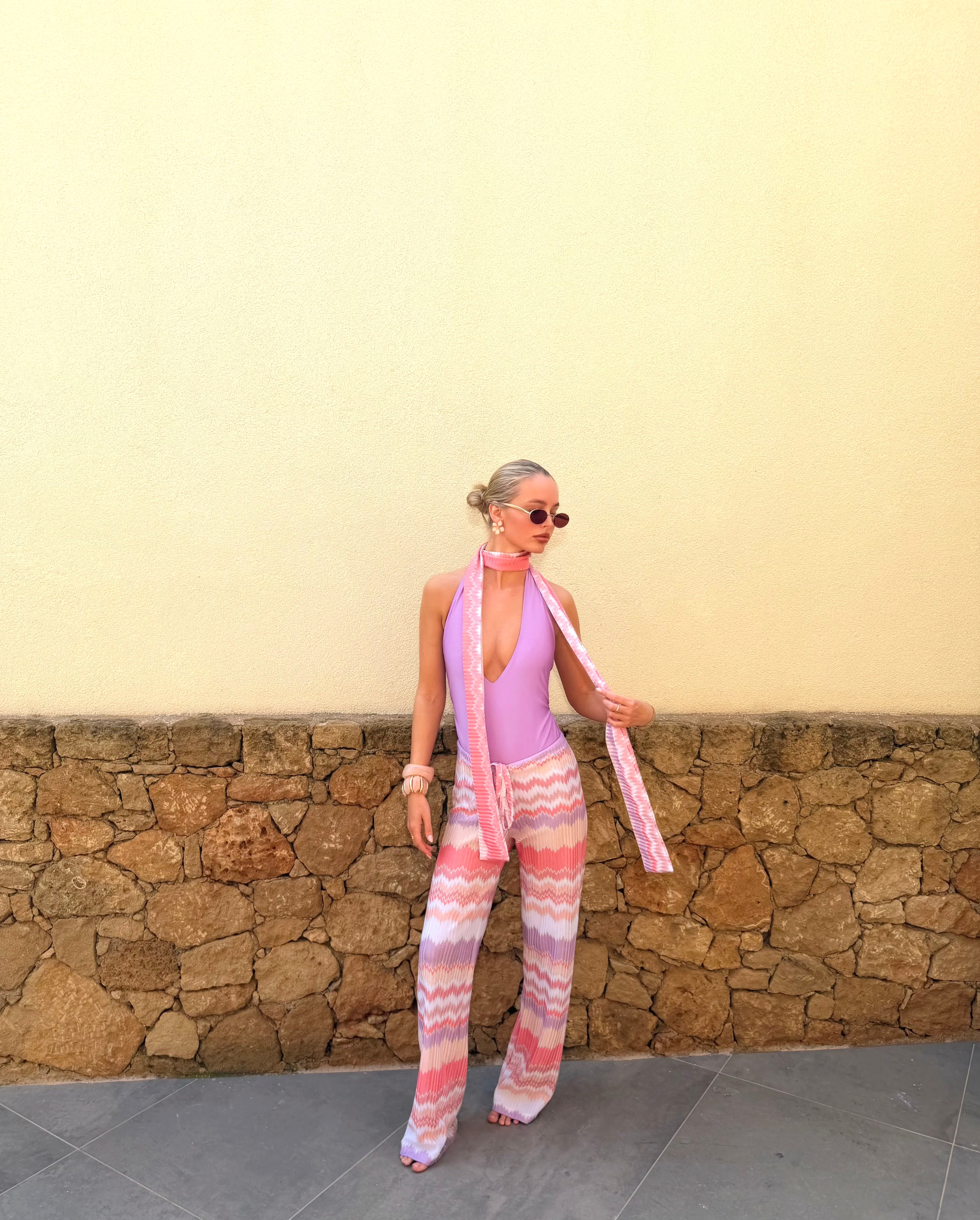 The Pastel Purple Swimsuit